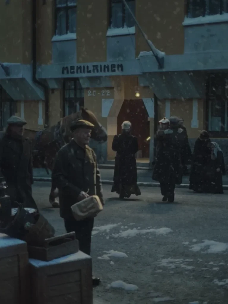 Still from the Mehilainen commercial