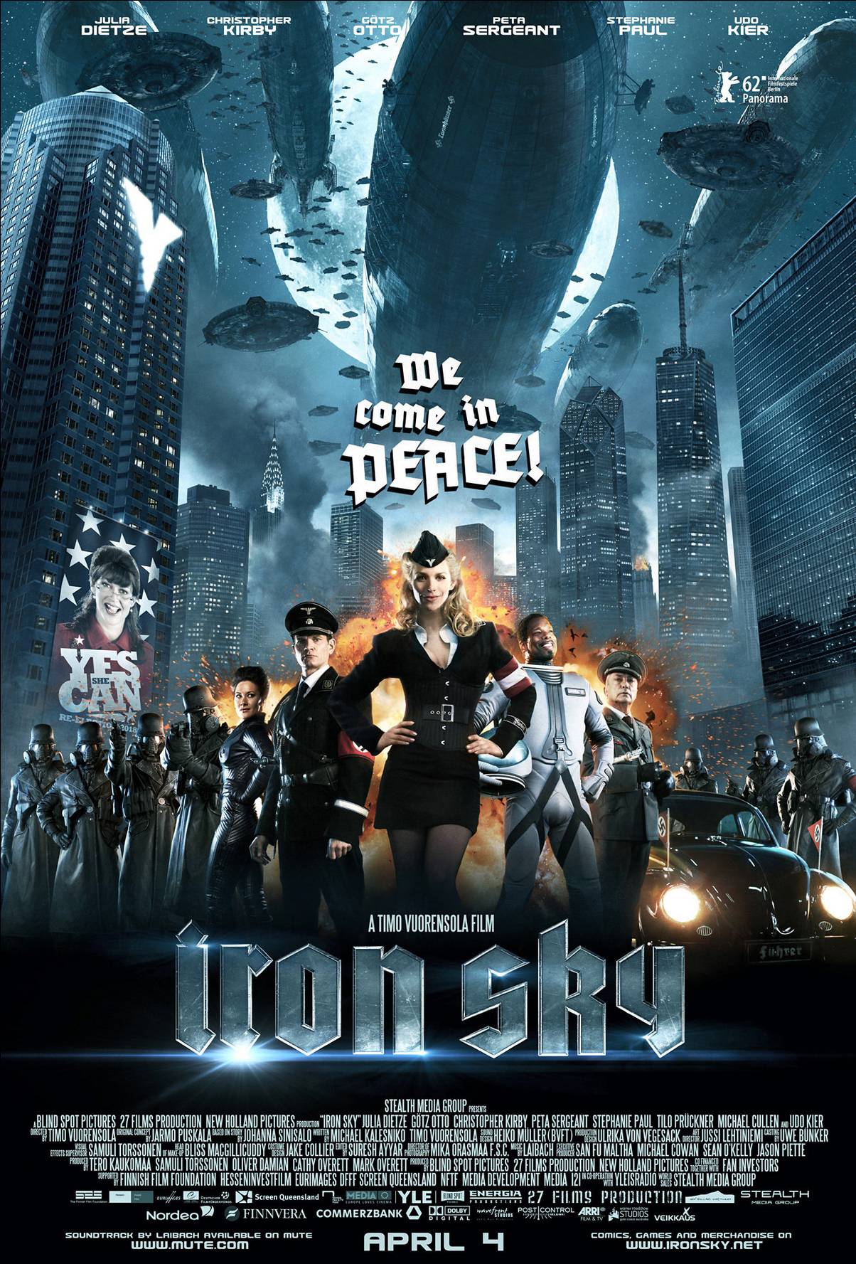 Poster for the film Iron Sky